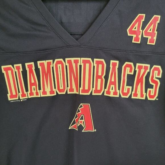 Arizona Diamondbacks Goldschmidt #44 MLB T Shirt Womens V Neck Black - Picture 11 of 15